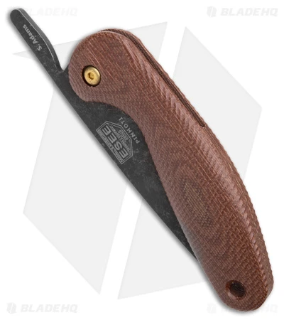 ESEE Knives Pinhoti Friction Folder Knife Brown Sculpted Micarta (3.25" BSW) 2 ESEE Knives Pinhoti Friction Folder Knife Brown Sculpted Micarta (3.25" BSW) - Image 2