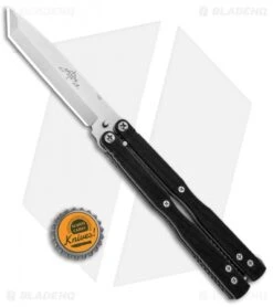 Emerson CQC-7 Flipper Balisong Butterfly Knife Black G-10 (3.8" Stonewash) 8 Emerson CQC-7 Flipper Balisong Butterfly Knife Black G-10 (3.8" Stonewash) -CRKT Sales Store Emerson CQC 7 Balisong Butterfly Black G 10 SW BHQ 80615 jr bottlecap