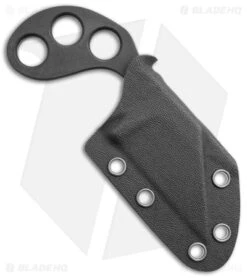 Fred Perrin Confusion Fixed Blade Knife Black G-10 (2.7" Black) -CRKT Sales Store Fred Perrin Confusion G 10 Black BHQ 138309 jr sheath