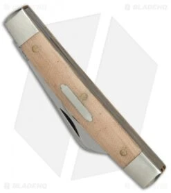 GEC #13 Tidioute Cutlery Congress Whittler Pocket Knife 3.6" Muslin Micarta -CRKT Sales Store GEC 13 Tidioute Cutlery Congress Whittler muslin micarta BHQ 79319 er spine