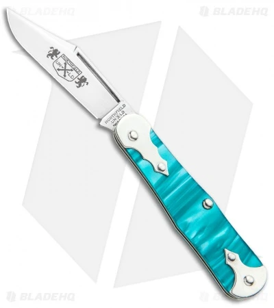 GEC # 06 Northfield UN-X-LD Templar Pocket Knife 2.75" Caribbean Acrylic 1 GEC # 06 Northfield UN-X-LD Templar Pocket Knife 2.75" Caribbean Acrylic