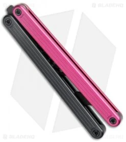 Glidr Arctic Series Butterfly Trainer Knife Dark Rose (4.25" Black) -CRKT Sales Store Glidr Arctic Series Butterfly Trainer Dark Rose Black BHQ 124876 jr side