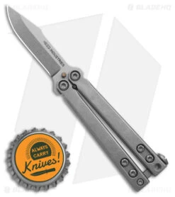 Heed Industries CFX Balisong Butterfly Knife Titanium (1.9" SW) -CRKT Sales Store Heed industries CFX Balisong Butterfly Knife TI 1in SW BHQ 147139 td size