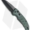 Hogue Knives A01 Microswitch Wharncliffe Automatic Knife OD Green (2.6" Black)