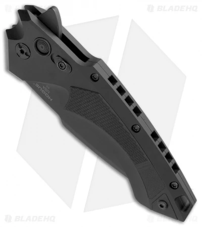Hogue Knives X5 Tactical Flipper Knife Black G-10 Inlay (4" Black) 2 Hogue Knives X5 Tactical Flipper Knife Black G-10 Inlay (4" Black) - Image 2