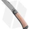 Jack Wolf Knives Venom Jack Slip Joint Knife Natural Micarta (3" Satin)