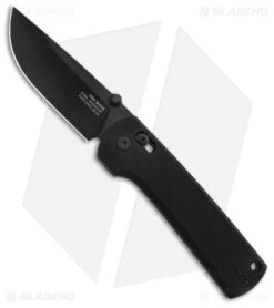James Brand The Kline Ambi-Slider Knife Black Micarta (3.4" Black MagnaCut)
