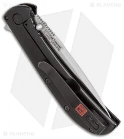 Kershaw Al Mar AM-3 Assisted Opening Knife Black G-10 (3" Satin) -CRKT Sales Store Kershaw AM 3 black G10 satin BHQ 68823 er side