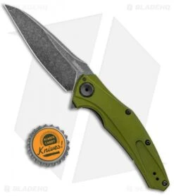 Kershaw Bareknuckle Sub-Frame Lock Knife OD Green (3.5" BlackWash) 7777OLBW 8 Kershaw Bareknuckle Sub-Frame Lock Knife OD Green (3.5" BlackWash) 7777OLBW -CRKT Sales Store Kershaw Bareknuckle Sub FL OD Green BlackWash 7777OLBW BHQ 99040 jr bottlecap