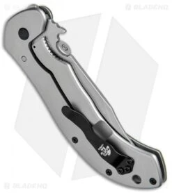 Kershaw Emerson CQC-10K Frame Lock Knife OD Green G-10 (3.5" Stonewash) 6030 -CRKT Sales Store Kershaw CQC 10K FL OD Green G 10 SW 6030 BHQ 52196 jr side