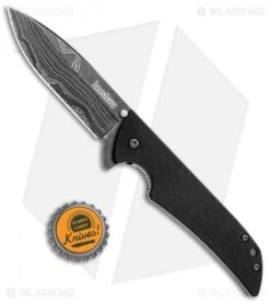 Kershaw Damascus Skyline Liner Lock Knife (3.125") 1760DAM -CRKT Sales Store Kershaw Damascus Skyline LL 1760DAM BHQ 3378 jr bottlecap
