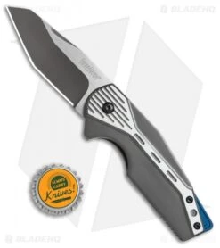 Kershaw GTC Malt Assisted Opening Knife (3" Gray) 5520 B03 -CRKT Sales Store Kershaw GTC Malt assisted opening knife gray 5520 BHQ 52192 er bottlecap 1