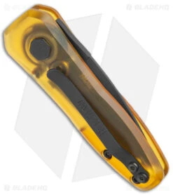 Kershaw BHQ Exclusive Launch 4 Automatic Knife Ultem (1.9" Black MagnaCut) -CRKT Sales Store Kershaw Launch 4 Auto ULtem Black MagnaCut Exclusive BHQ 175285 jr side 1