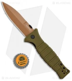 Kershaw XCOM Liner Lock Knife Desert Warrior GFN (3.6" Copper) Exclusive -CRKT Sales Store Kershaw XCOM LL Desert Warrior GFN Copper Exclusive 3425DW BHQ 103239 jr bottlecap