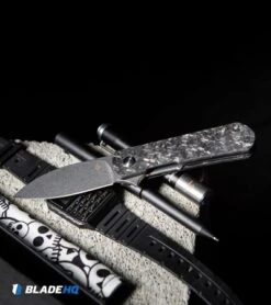 Kizer Laconico Yorkie Liner Lock Knife Shred CF (2.5" Stonewash) Exclusive -CRKT Sales Store Kizer Laconico Yorkie Liner Lock Knife Shred Carbon Fiber SW Exclusive BHQ 117651 kp block web