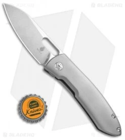 Kizer Lundquist Wanderer Frame Lock Knife Ti (3.3" Stonewash) Ki4500 -CRKT Sales Store Kizer Lundquist Wanderer Ki4500 BHQ 52407 jr bottlecap