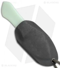 Kizer Thumbper Short Fixed Blade Neck Knife Natural G-10 (2" Stonewash) 1013 -CRKT Sales Store Kizer Thumbper Long Goo Green SW 1013 BHQ 50470 jr sheath