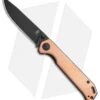 Kizer Vanguard Copper Begleiter Liner Lock Knife (3.5" Black)