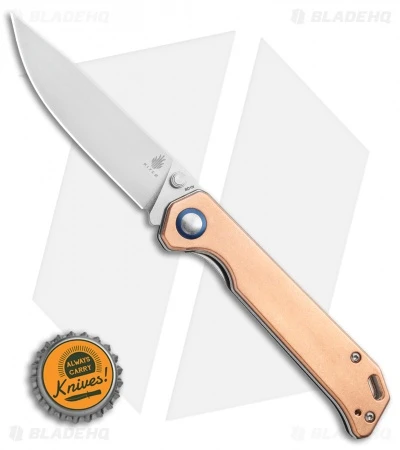 Kizer Vanguard Copper Begleiter Liner Lock Knife (3.5" Stonewash) 4 Kizer Vanguard Copper Begleiter Liner Lock Knife (3.5" Stonewash) - Image 4