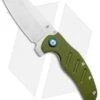 Kizer Vanguard Sheepdog XL C01C Liner Lock Knife Green G-10 (4" Satin)