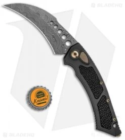 Marfione Custom Hawk Automatic Knife Stingray Skin (CTS-XHP Core Damascus) -CRKT Sales Store Marfione Custom Hawk Auto Stingray Skin Core Damascus BHQ 101556 jr bottlecap