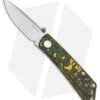 Real Steel Luna Boost Frame Lock Knife Toxic Fat Carbon (2.75" Stonewash)