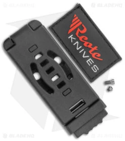 Reate Knives Reate EXO Gravity Drop Point Knife Titanium/Black G-10 (3.75" Two Tone PVD) -CRKT Sales Store Reate EXO Gravity DP Ti Black G 10 PVD BHQ 142280 jr extra