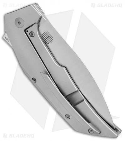 Reate Knives Bharucha T4000 Frame Lock Knife Carbon Fiber/Ti (3.8" Satin) 3 Reate Knives Bharucha T4000 Frame Lock Knife Carbon Fiber/Ti (3.8" Satin) - Image 3