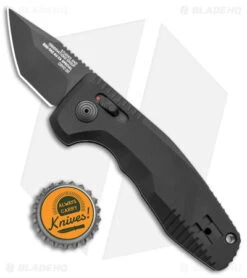 SOG Knives SOG-TAC AU Compact Auto Knife CA Special Tanto Black (2" Black) -CRKT Sales Store SOG Knives SOG TAC AU Compact Auto CA Special Tanto Black Black BHQ 119257 jr bottlecap