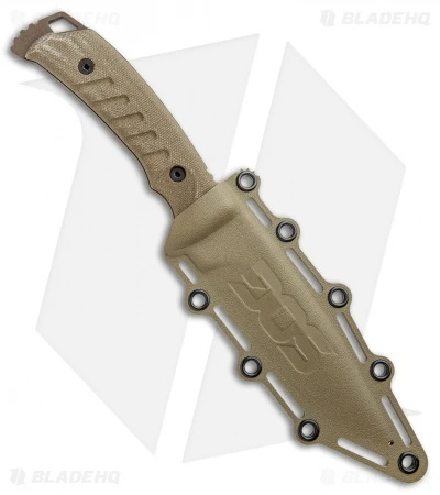 SOG Pillar Limited Fixed Blade Canvas Micarta (5" Bronze Cerakote) 3 SOG Pillar Limited Fixed Blade Canvas Micarta (5" Bronze Cerakote) - Image 3