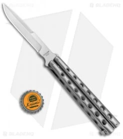 Schrade USA Manilla Folder Butterfly Knife (4.1" Satin D2) SCMF -CRKT Sales Store Schrade USA Manilla Butterfly D2 SCHMF BHQ 67419 jr bottlecap 2