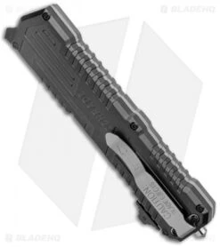 Schrade Viper OTF Assisted Opening Knife (3.5" Black) SCHOTF3B -CRKT Sales Store Schrade Viper OTF Assisted Opening Knife Black SCHOTF3B BHQ 11577 jr side