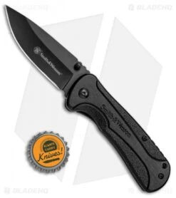 Smith & Wesson Drop Point Spring Assisted Knife (3" Black) 1084304 7 Smith & Wesson Drop Point Spring Assisted Knife (3" Black) 1084304 -CRKT Sales Store Smith Wesson SA DP Black 1084304 BHQ 80710 jr bottlecap