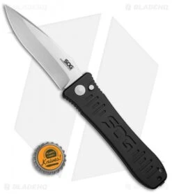 SOG Spec Elite II Automatic Knife (4" Satin) SE-61 -CRKT Sales Store Sog spec elite ii large SE 61 BHQ 8484 dl size