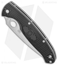 CRKT Sales Store -CRKT Sales Store Spyderco Resilience Lightweight LL Black FRN Satin Serr C142PSBK BHQ 125849 jr spine