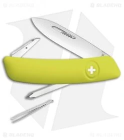 Swiza D02 Swiss Pocket Knife Yellow (3" Satin)