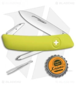 Swiza D02 Swiss Pocket Knife Yellow (3" Satin) -CRKT Sales Store Swiza D02 Swiss Yellow Satin SZA201080 BHQ 87484 jr bottlecap