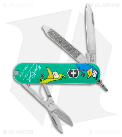 Victorinox Classic SD Swiss Army Knife Blade HQ/Frankie & Bird Exclusive Green 1 Victorinox Classic SD Swiss Army Knife Blade HQ/Frankie & Bird Exclusive Green