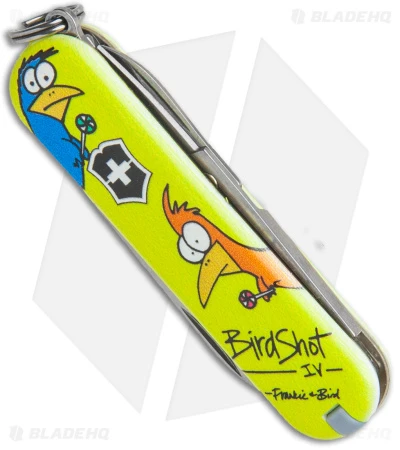 Victorinox Classic SD Swiss Army Knife Blade HQ/Frankie & Bird Exclusive Yellow 2 Victorinox Classic SD Swiss Army Knife Blade HQ/Frankie & Bird Exclusive Yellow - Image 2