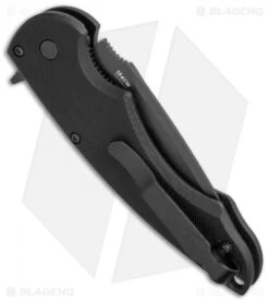 Benchmade Precinct Flipper Liner Lock Knife Black G-10 (3.3" Black) 320BK -CRKT Sales Store benchmade 320bk precinct flipper side cm