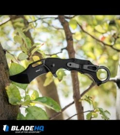 Boker Plus Wildcat Karambit Liner Lock Flipper Knife (2.8" Black) 01BO769 9 Boker Plus Wildcat Karambit Liner Lock Flipper Knife (2.8" Black) 01BO769 -CRKT Sales Store boker plus wildcat karambit blk 01BO769 BHQ 68522 dl