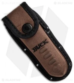 Buck Knives Buck Crosslock Hoofpick Knife Brown (3.25" Satin Serr) 0183BRS -CRKT Sales Store buck 0183rds b sheath