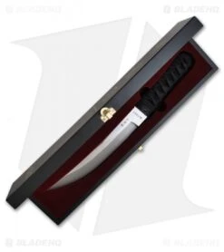 CRKT Shinbu Fixed Blade Tanto Combat Knife (9.25" Satin) 2915N -CRKT Sales Store crkt 2915 shinbu case open