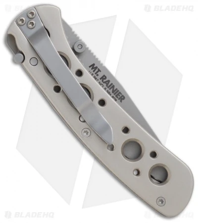 CRKT 14K Summit Mt. Rainier Liner Lock Knife (2.875" Bead Blast Serr) 6612N 2 CRKT 14K Summit Mt. Rainier Liner Lock Knife (2.875" Bead Blast Serr) 6612N - Image 2