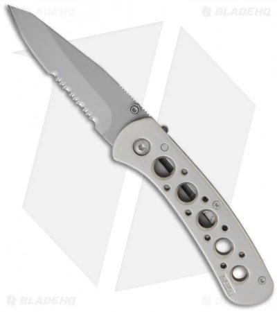 CRKT 14K Summit Mt. Rainier Liner Lock Knife (2.875" Bead Blast Serr) 6612N 1 CRKT 14K Summit Mt. Rainier Liner Lock Knife (2.875" Bead Blast Serr) 6612N