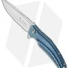 CRKT Ken Onion Ripple Frame Lock Knife Blue (3.125" Satin) K405BXP