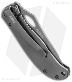 CRKT Pazodas Combination Pack - Plain & Serrated Knives 64802C -CRKT Sales Store crkt pazodas gray side cm