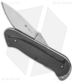 CRKT Rollock Pocket Knife Black Translucent (2.25" Polish) 5202K -CRKT Sales Store crkt rollock black 5212k half open cm