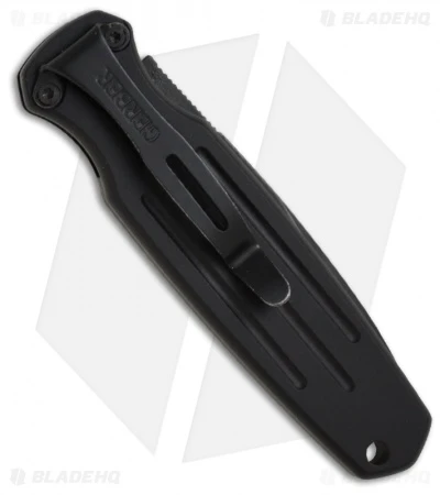 Gerber Mini Covert Automatic Knife Black (2.8" Black Serr) 30-000244 2 Gerber Mini Covert Automatic Knife Black (2.8" Black Serr) 30-000244 - Image 2