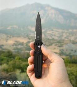 Gerber Mini Covert Automatic Knife Black (2.8" Black Serr) 30-000244 5 Gerber Mini Covert Automatic Knife Black (2.8" Black Serr) 30-000244 -CRKT Sales Store gerber mini covert blk 30 000244 BHQ 8261 dl
